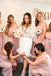 Popular One Shoulder Side Slit Long Custom Bridesmaid Dresses, BGB0151