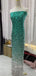 Formal Sparkly Sequins Long Prom Dresses, Strapless Prom Dress, BGS0416