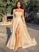 Popular Sparkle Side Split Long Prom Dresses FP1117