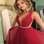Red backless Sexy Cheap Long Affordable Prom Dresses, BG51179