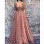 Unique V Neck Formal Charming Long Evening Prom Dresses, BGP031