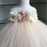 Lace Strap Handmade Flower Pixie Tutu Dresses, Afford Flower Girl Dresses,  FG041