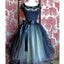 Cap Sleeves Lace Lovely Short Cocktail Cheap Homecoming Dresses, BG51417