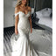 Off the Shoulder Mermaid Sweetheart Charming Long Bride Wedding Dress, BG51617