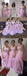 Pink Elegant Popular Lace Tulle Cheap Long Bridesmaid Dresses, BG51641