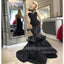 Sexy Black Mermaid Fashion Women Evening Long Prom Dresses, BGP087