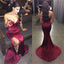 Mermaid Sweet Heart Side Slit Evening Party Long Prom Dress, BG51203