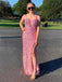 Spaghetti Strap Sequin Formal Long Evening Prom Dresses, MR7004