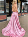 Spaghetti Straps Side Long Evening Prom Dresses, MR7020