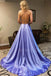 Spaghetti Straps Side Long Evening Prom Dresses, MR7020