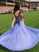 Long See Throuth Sleeves Long Evening Prom Dresses, Cheap Sweet Prom Dresses, MR7187