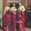 Elegant Mismatched Styles Long Bridesmaid Dresses GDW117