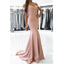 Elegant Off the Shoulder Mermaid Cheap Long Wedding Bridesmaid Dresses, BGP282