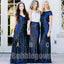 Elegant Mismatched Sequin Mermaid Sexy Long Bridesmaid Dresses, BD006 - Bubble Gown