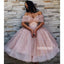 Cute Off the Shoulder Short Homecoming Dresses DSA119