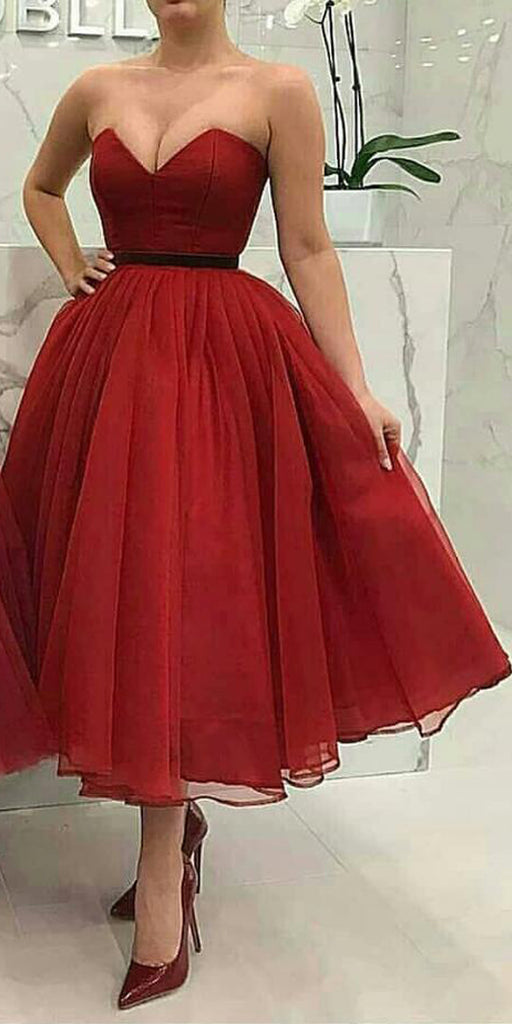 Pretty Tulle Inexpensive Occasion Cheap Homecoming Dresses, BH130