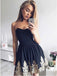 Lovely Popular Unique Applique Cheap Short Homecoming Dresses, BH104