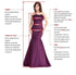 Gorgeous Sparkle Top Chiffon Open Back Homecoming Dresses, BG51456 - Bubble Gown