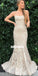 Charming Spaghetti Strap Lace Long Prom Dresses FP1186