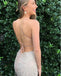 Charming Spaghetti Strap Lace Long Prom Dresses FP1186