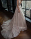 Elegant Dazzling Deep V-neck Long Prom Dress  FP1202