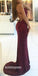 Cheap Open Back Mermaid Sequin Spaghetti Strap Long Prom Dresses, BGP204