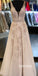 Charming V Neck Popular Inexpensive Cheap Long Prom Dresses, BGP034