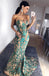 Sexy Mermaid Sweetheart Unique Long Evening Prom Dresses, WP017
