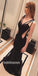 On Sale Sexy Black Mermaid Simple Cheap Long Prom Dress, BGP070