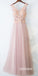 V Neck Formal Cheap Elegant Lace Up Back Long Prom Dresses, BGP027