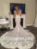 Cap Sleeves Lace Mermaid Elegant Bridal Long Wedding Dresses, BGW010 - Bubble Gown