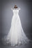 Cap Sleeves Charming Affordable Lace Up Back Long Wedding Dresses, BGW002 - Bubble Gown