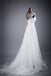 Cap Sleeves Charming Affordable Lace Up Back Long Wedding Dresses, BGW002 - Bubble Gown