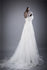 Cap Sleeves Charming Affordable Lace Up Back Long Wedding Dresses, BGW002 - Bubble Gown