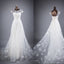 Cap Sleeves Charming Affordable Lace Up Back Long Wedding Dresses, BGW002
